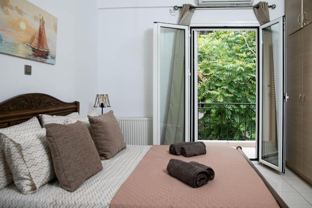 Aegina Town Apartment , With Private Parking Ngoại thất bức ảnh